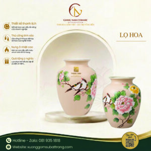 Lọ Hoa Uyên Ương Phú Quý