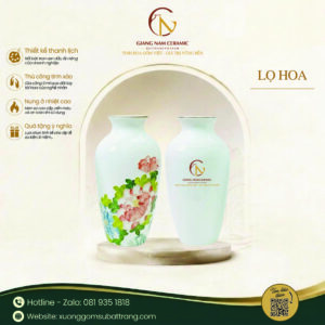 Lọ Hoa Mẫu Đơn Phú Quý