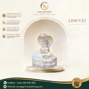 Tượng Linh Vật Rắn Phong Thủy