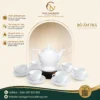Bộ Ấm Trà Thần Đèn Sứ Trắng 2 image 29