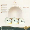Khay 3 Ngăn Mứt Tết Hình Tim Vẽ Sen Xanh 2 Khay 3 Ngăn Mứt Tết Hình Tim Vẽ Sen Xanh