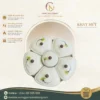 Khay Mứt Sứ Bát Tràng Dáng Bông Hoa Họa Tiết Hoa Cúc 2 Khay Mứt Sứ Bát Tràng Dáng Bông Hoa Họa Tiết Hoa Cúc