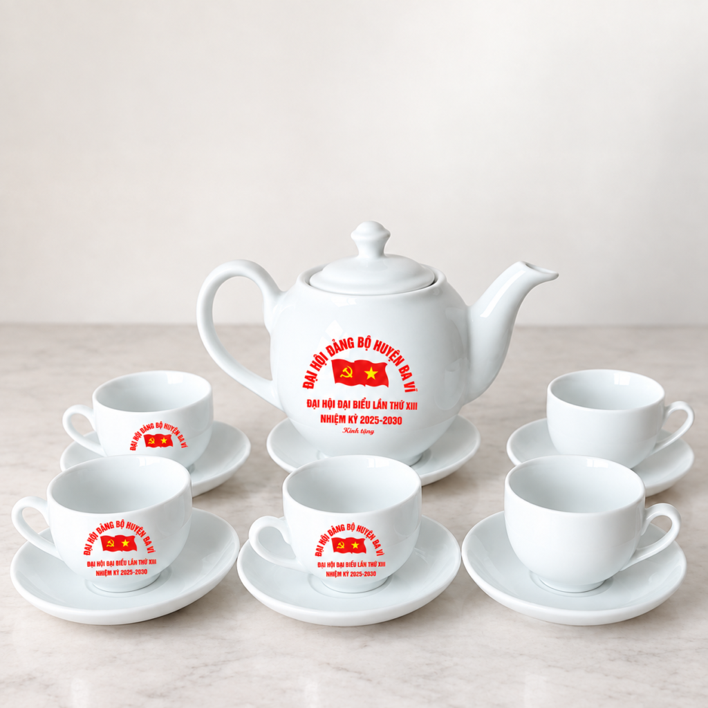Giang Nam Ceramic – sản xuất bộ ấm trà quà tặng theo yêu cầu Giang Nam Ceramic – sản xuất bộ ấm trà quà tặng theo yêu cầu