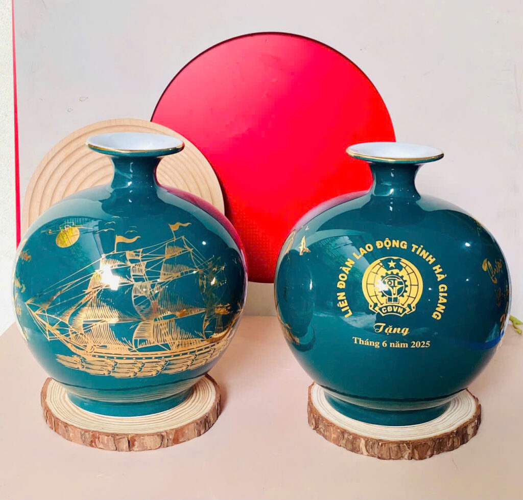 Bình hút lộc in logo Bình hút lộc in logo