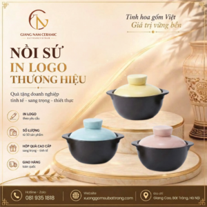 Nồi đất màu pastel Hàn Quốc