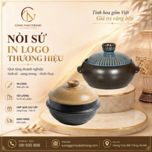 Nồi đất nắp sứ Donghwa