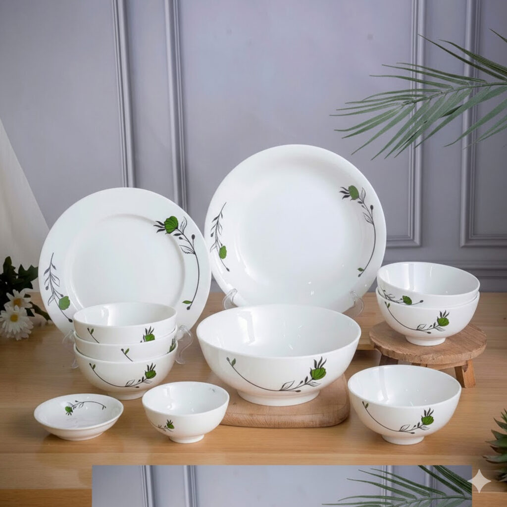 mẫu bộ bàn ăn in logo mẫu bộ bàn ăn in logo